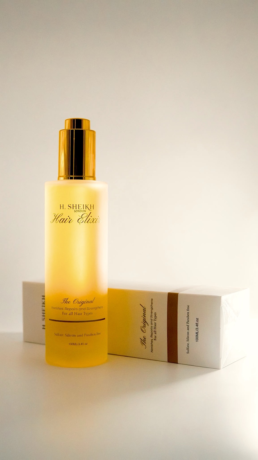 H. SHEIKH LONDON Hair Elixir — The Original, 100ml bottle